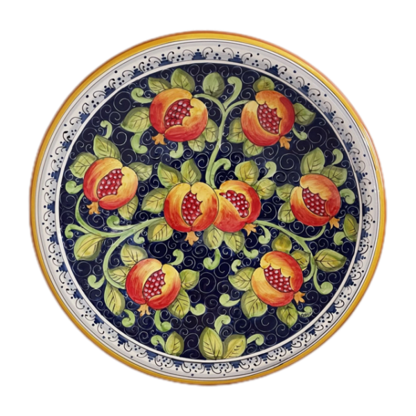 handbemalter Keramikteller